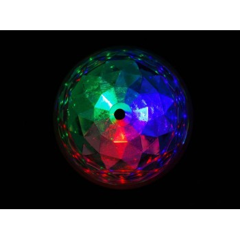 Светодиодная лампа E27 3W 220V Rotating RGB